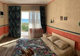 Уютный отель Шафран - Крым Заозерное  гостиница рядом с морем 
 2.Двухместные номера стандарт улучшенные с кондиционером (2 основных места, возможна установка доп. места), всего 10 номеров