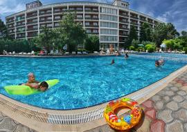 Крым Евпатория  отель с бассейном 